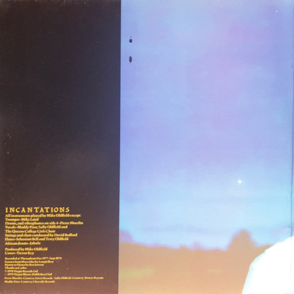 Mike Oldfield : Incantations (2xLP, Album, RE, Gat)