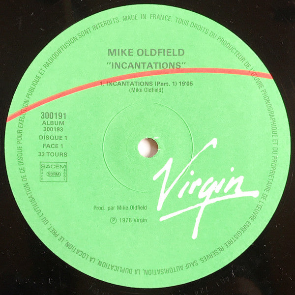 Mike Oldfield : Incantations (2xLP, Album, RE, Gat)
