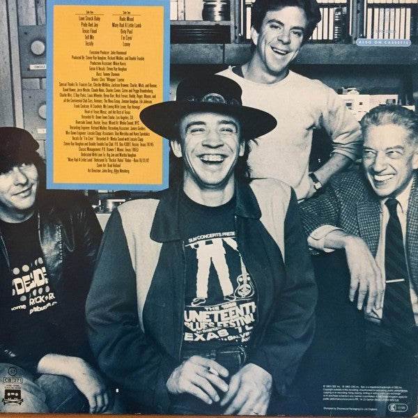 Stevie Ray Vaughan And Double Trouble* : Texas Flood (LP, Album)