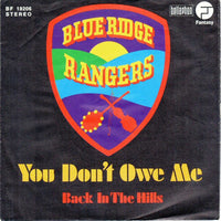Blue Ridge Rangers : You Don't Owe Me (7", Single)