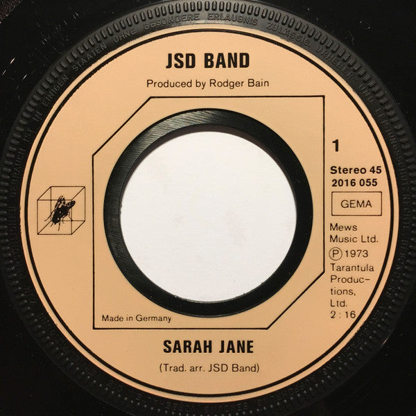 JSD Band* : Sarah Jane / Paddy Stacks (7", Single)