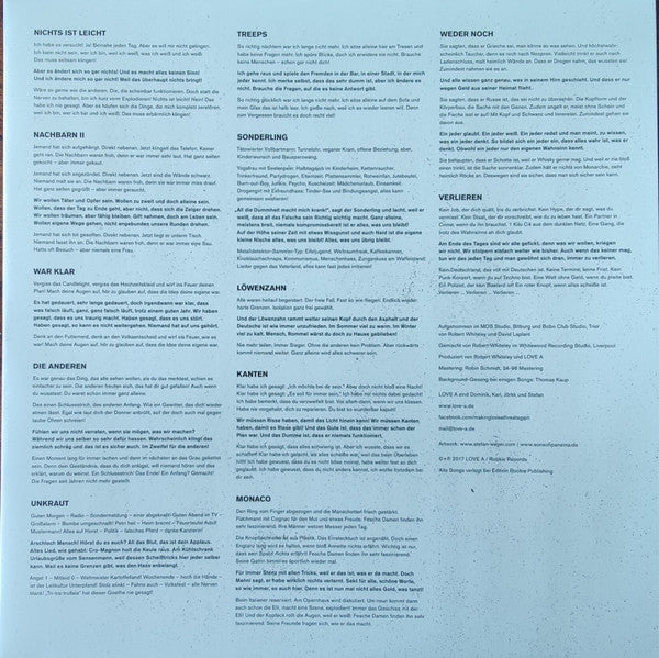 Love A : Nichts Ist Neu (LP, Album, Ltd, RE, Whi)