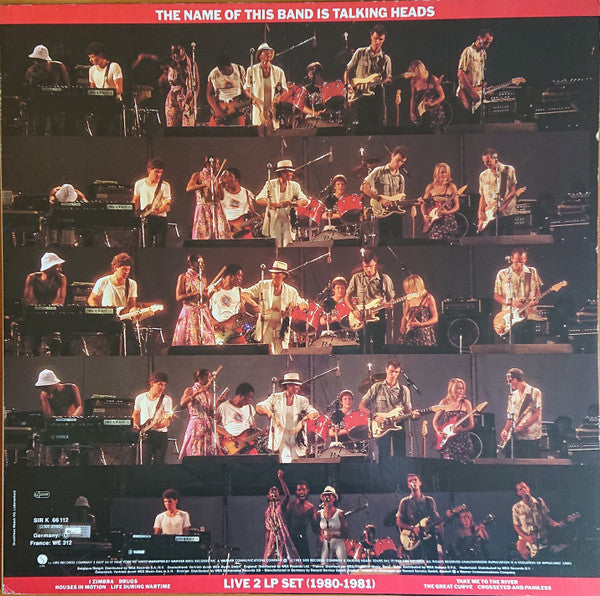 Talking Heads : The Name Of This Band Is Talking Heads (2xLP, Album)