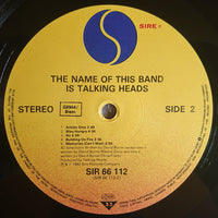 Talking Heads : The Name Of This Band Is Talking Heads (2xLP, Album)