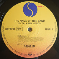 Talking Heads : The Name Of This Band Is Talking Heads (2xLP, Album)