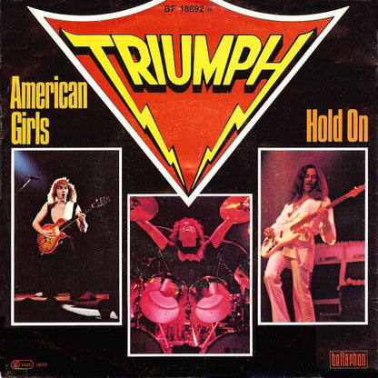 Triumph (2) : American Girls / Hold On (7", Single)