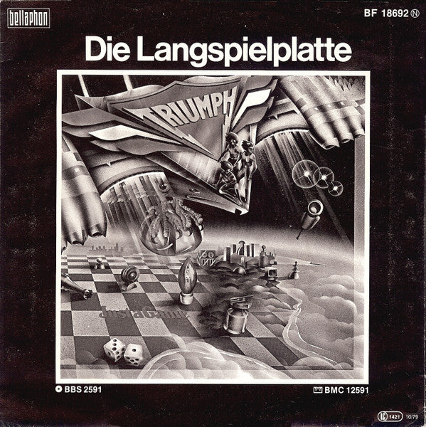 Triumph (2) : American Girls / Hold On (7", Single)