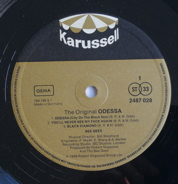 Bee Gees : Odessa (2xLP, Album, RE, Gat)