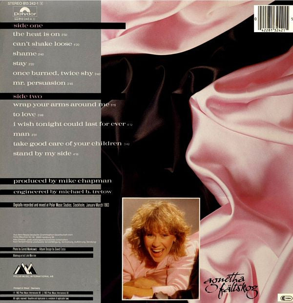 Agnetha Fältskog : Wrap Your Arms Around Me (LP, Album)