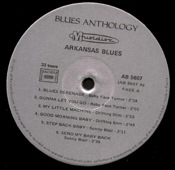 Various : Arkansas Blues (LP, Comp, RE)