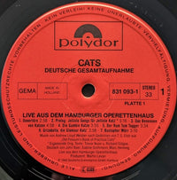 Andrew Lloyd Webber : Cats - (Live)  Aus Dem Hamburger Operettenhaus (2xLP, Gat)