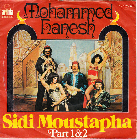 Mohammed Hanesh : Sidi Moustapha Part 1 & 2 (7", Single)