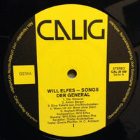 Will Elfes Nach Texten Von Gisela Pfeiffer Und H.C. Artmann : Songs - Der General (LP, Album)