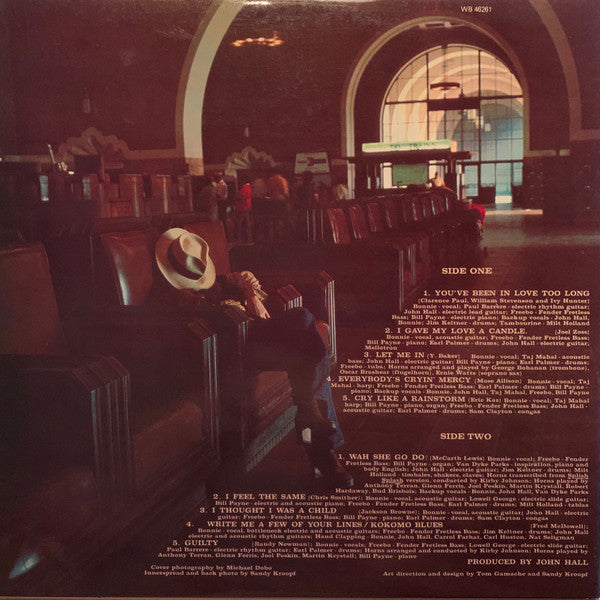 Bonnie Raitt : Takin' My Time (LP, Album, RE, Gat)