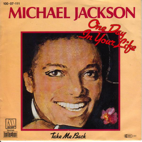 Michael Jackson : One Day In Your Life  (7", Single)