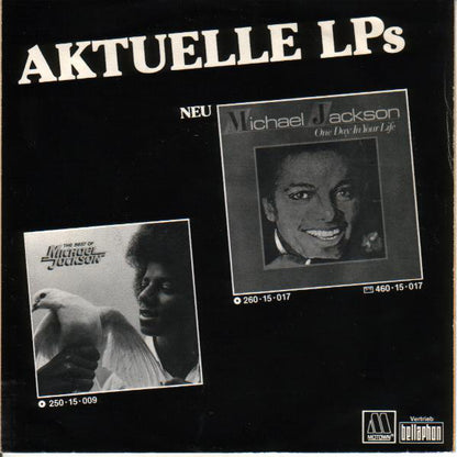 Michael Jackson : One Day In Your Life  (7", Single)