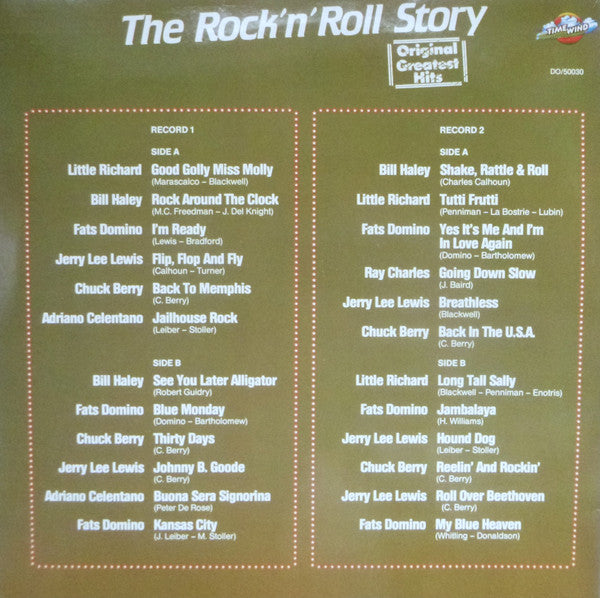 Various : The Rock'n'Roll Story (Original Greatest Hits) (2xLP, Comp)