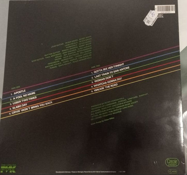 Peter Green (2) : Blue Guitar (LP, Comp, RE)