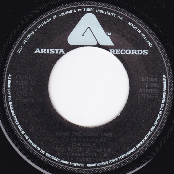 Chorale (2) : Riu Riu (7", Single)