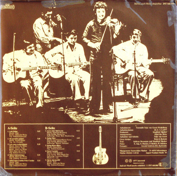 Häns'che Weiss Quintett : Fünf Jahre Musik Deutscher Zigeuner (LP)