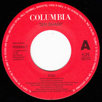 Ten Sharp : You (7", Single)