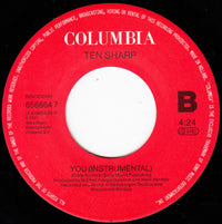 Ten Sharp : You (7", Single)