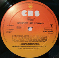 Chicago (2) : Greatest Hits, Volume II (LP, Comp, Sun)