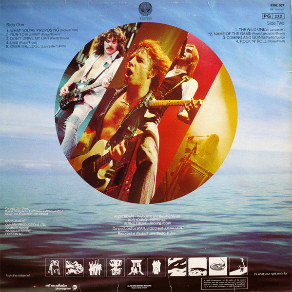 Status Quo : Just Supposin'... (LP, Album, Bla)