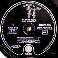 Status Quo : Just Supposin'... (LP, Album, Bla)
