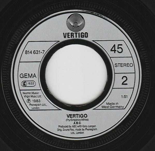 ABC : That Was Then But This Is Now (7", Single)