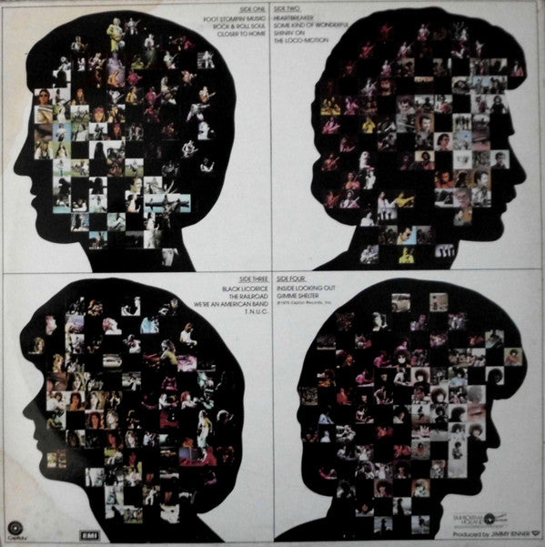 Grand Funk Railroad : Caught In The Act (2xLP, Album, RE, Gat)