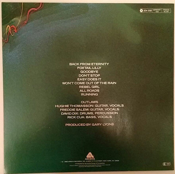 Outlaws : Los Hombres Malo (LP, Album)