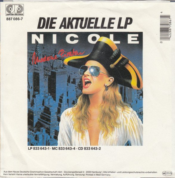 Nicole (2) : Und Wenn Die Nacht Kommt (7", Single)