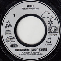 Nicole (2) : Und Wenn Die Nacht Kommt (7", Single)