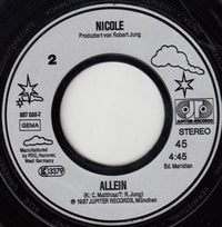 Nicole (2) : Und Wenn Die Nacht Kommt (7", Single)