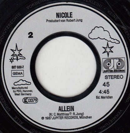 Nicole (2) : Und Wenn Die Nacht Kommt (7", Single)
