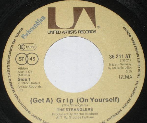 The Stranglers : Grip / London Lady (7", Single)