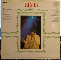 Elvis Presley : Elvis Sings The Wonderful World Of Christmas (LP, Album, RE)