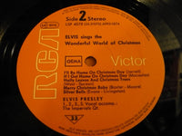Elvis Presley : Elvis Sings The Wonderful World Of Christmas (LP, Album, RE)