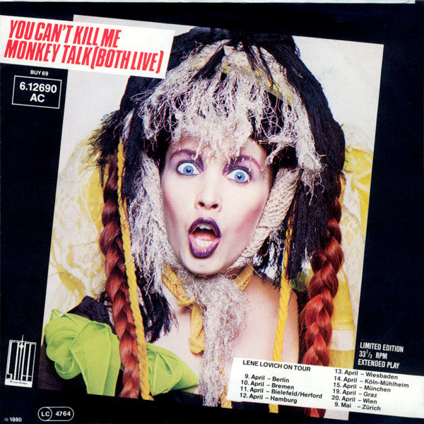 Lene Lovich : What Will I Do Without You (7", EP, Ltd)