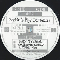 Sophie And Peter Johnston : Happy Together (12", Single)