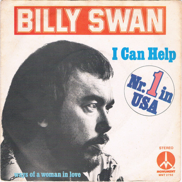 Billy Swan : I Can Help (7", Single)