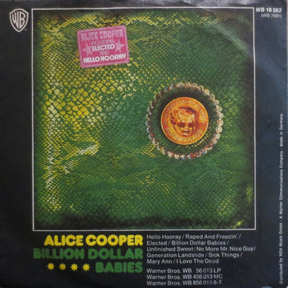 Alice Cooper : No More Mr. Nice Guy (7", Single)