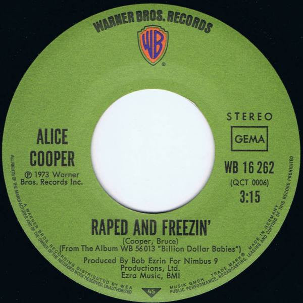 Alice Cooper : No More Mr. Nice Guy (7", Single)