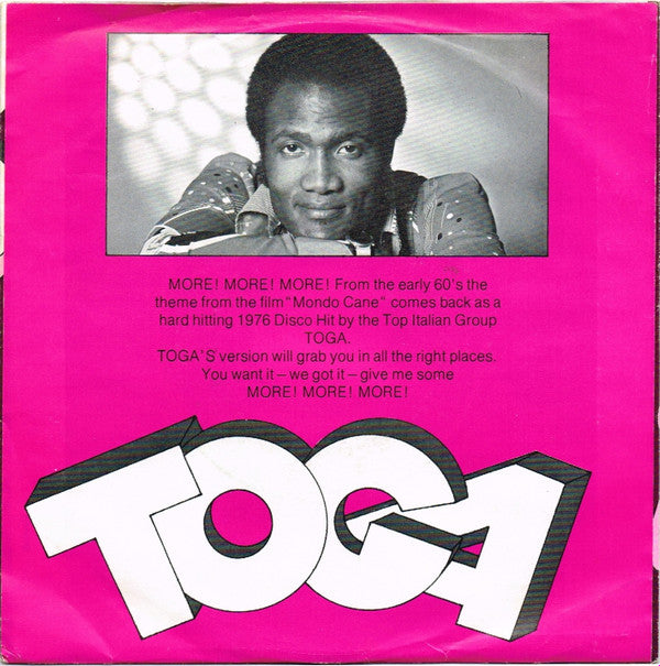 Toga : More (Ti Guardero Nel Cuore) (7", Single)
