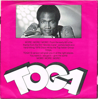 Toga : More (Ti Guardero Nel Cuore) (7", Single)