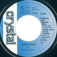 Kool Cad & The Tailfins : Rama Lama Ding Dong (7", Single)