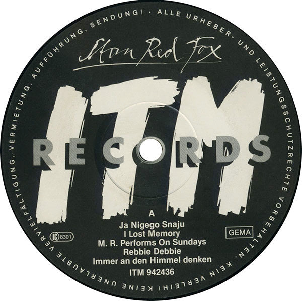 Stan Red Fox : Stan Red Fox (LP, Album)