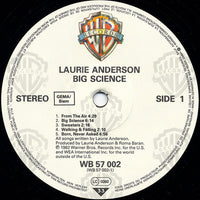 Laurie Anderson : Big Science (LP, Album)