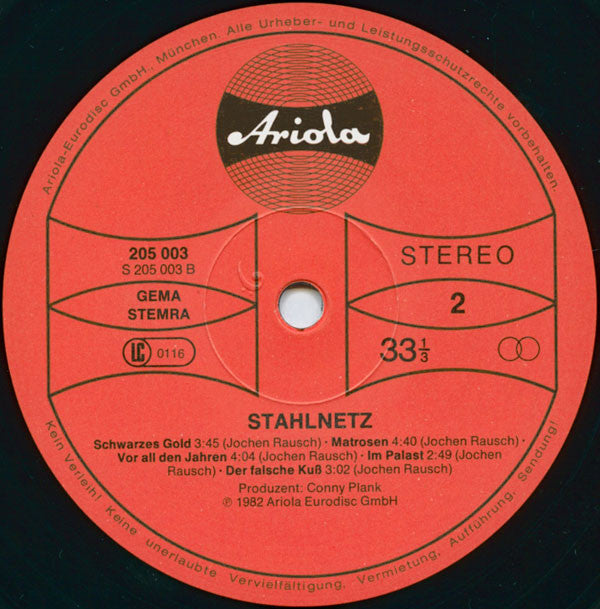 Stahlnetz (2) : Wir Sind Glücklich (LP, Album)